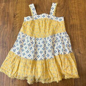 Joie peasant tiered printed dress 5T